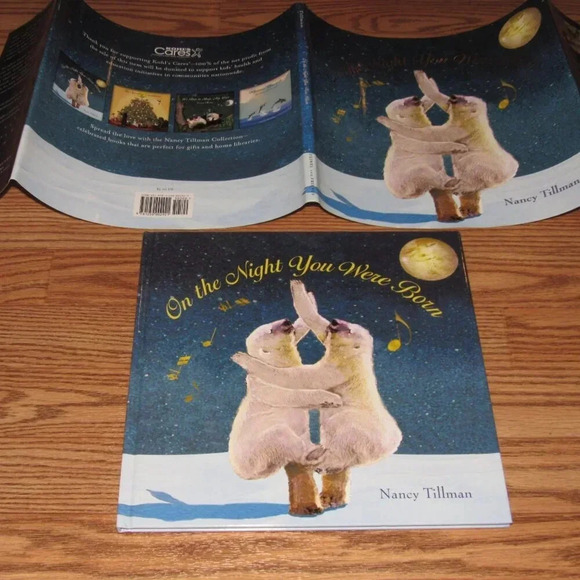 “ON THE NIGHT YOU WERE BORN” by Nancy Tillman Color Illustrated Kid Picture Book - Picture 5 of 5